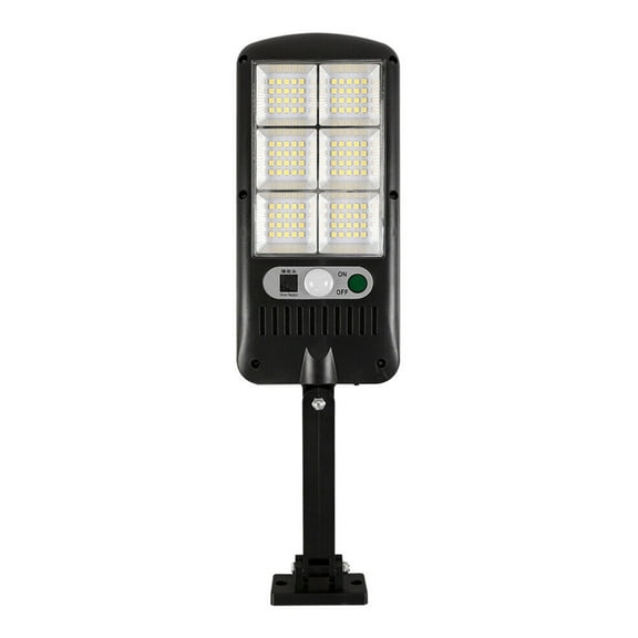 FIEWESEY LED Solar Street Lights Outdoor,Remote Control Solar Parking Lot Lights Wireless Motion Sensor Solar Security Wall Light with 3 Modes for Garden, Street, Deck, Yard, Garage, Patio(JY-120)