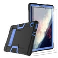thumbnail image 1 of FIEWESEY for Lenovo Tab K10 10.3 Inch Case,Hybrid Shockproof Kids Friendly Rugged Protective Case for Lenovo Tab M10 Plus (2020 2nd Gen)/Lenovo Tab K10 +Screen Protector(Black/Blue,2 Pcs), 1 of 6