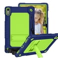 thumbnail image 1 of FIEWESEY for Lenovo Tab P11 2nd Gen Tablet Case,Shoulder Strap Soft Silicone&Hard Back Hybrid Shockproof Kids Friendly Protective Case for Lenovo Tab P11 2nd Gen 11.5"(TB350FU/350XU)(Navy/Green), 1 of 6