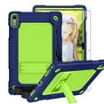 thumbnail image 1 of FIEWESEY for Lenovo Tab P11 2nd Gen Tablet Case,Shoulder Strap Soft Silicone&Hard Back Shockproof Kids Friendly Case for Lenovo Tab P11 2nd Gen 11.5 inch+Screen Protector(Navy/Green,1 Pcs), 1 of 6