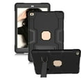 thumbnail image 1 of FIEWESEY For New iPad 10.2 Case 2021,Hybrid Shockproof Rugged Anti-Impact Drop With Stand Protection Case for Apple iPad 10.2 inch Tablet 7th/8th/9th Generation 2019/2020/2021 Released(Black/Black), 1 of 6
