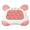 thumbnail image 1 of FIEWESEY Quick Push Console with Instant Sound Feedback,Handheld Fast Speed Pushing Game,Early Education Game Console,Pop it Fidget Toy Fast Push Game Decompression Toy (Pink), 1 of 7