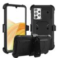 thumbnail image 1 of FIEWESEY for Samsung Galaxy A33 Phone Case,Heavy Duty Shock-Absorption/High Impact Resistant Armor Holster Defender Case with Kickstand + Swivel Belt Clip Holster for Samsung Galaxy A33(Black), 1 of 6