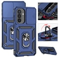 thumbnail image 1 of FIEWESEY for Samsung Galaxy A57 5G Case Built-in Slide Camera Cover & Kickstand Heavy Duty Protection Shockproof Phone Case for Samsung Galaxy A57 5G 6.7 inch,Blue, 1 of 8