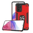 thumbnail image 1 of FIEWESEY for Samsung Galaxy A73 5G Phone Case Military Grade Drop Rugged Cover Anti-Scratch Protective 360° Rotate Kickstand Sturdy Shockproof Phone Cover for Samsung Galaxy A73 5G(Red), 1 of 7