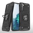 thumbnail image 1 of FIEWESEY for Samsung Galaxy S22 Phone Case Military Grade Drop Rugged Cover Anti-Scratch Protective 360° Rotate Kickstand Sturdy Shockproof Phone Cover for Samsung Galaxy S22 6.1 inch(Black), 1 of 7
