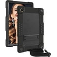 thumbnail image 1 of FIEWESEY for Samsung Galaxy Tab A8 Case, Heavy-Duty Shock-Resistant Kids Friendly Protective case(with Stand) for Samsung Galaxy Tab A8 10.5 inch 2022 Release (Model: SM-X200/X205/X207)(Black/Black), 1 of 5