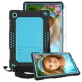 thumbnail image 1 of FIEWESEY for Samsung Galaxy Tab A8 Tablet Case,Heavy-Duty Drop-Proof Shock-Resistant Kids Friendly Rugged Cover for Samsung Galaxy Tab A8 10.5 inch+Screen Protector (Black/Blue,1 Pcs), 1 of 6