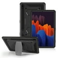 thumbnail image 1 of FIEWESEY for Samsung Galaxy Tab S8 Plus/Tab S7 Plus Tablet Case,Shock-Resistant Drop-Proof Hybrid Rugged case(Built-in Stand), for Samsung Galaxy Tab S8 Plus/S7 Plus 12.4 inch Tablet(Black), 1 of 7