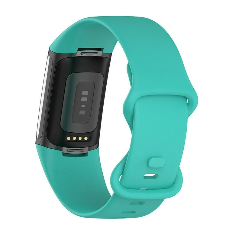 FIEWESEY Soft Silicone Band Strap Compatible with Fitbit Charge 5