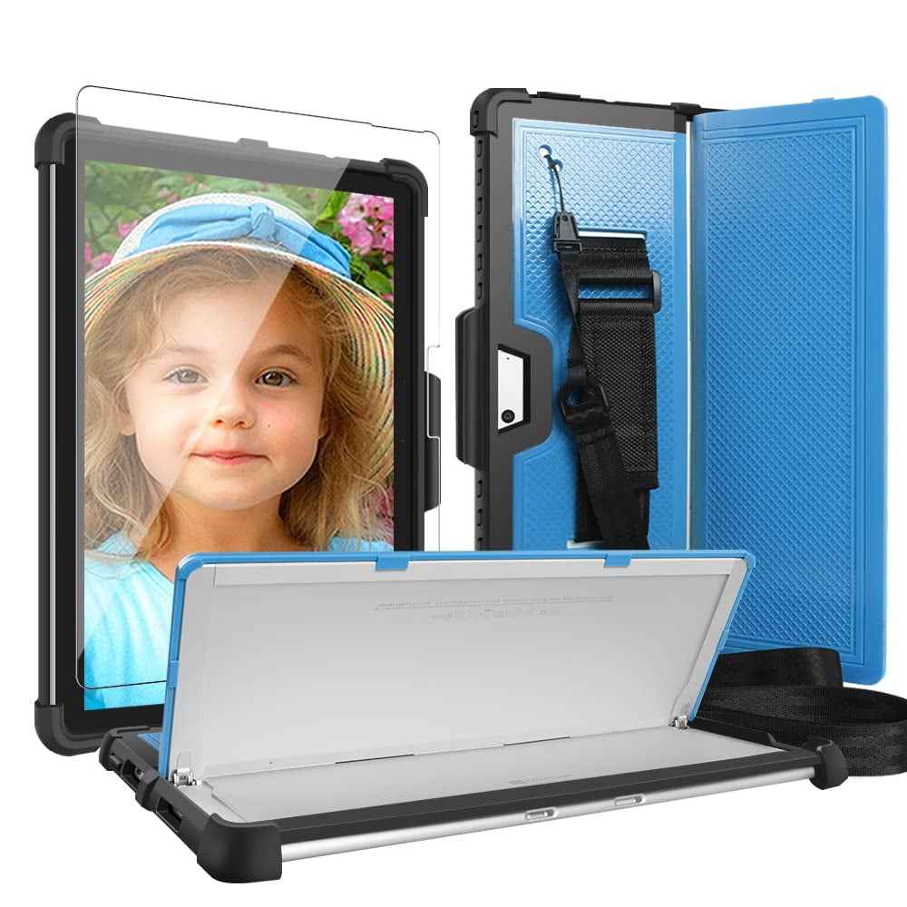 FIEWESEY for Surface Pro 8 Case,Shockproof Rugged Protective Case with