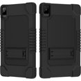 thumbnail image 1 of FIEWESEY For TCL NXTPAPER 11 Tablet Model 9466X6 2023 Model Case Heavy Duty Shockproof Rugged Protective 11 inch Cover with Kickstand Kids Friendly For TCL NXTPAPER 11 inch - 2*Black, 1 of 1