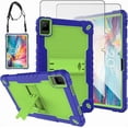 thumbnail image 1 of FIEWESEY for TCL TAB 10 NXTPAPER 5G 10.4 Inch Tablet Case Shockproof Silicone Protective Cover with Screen Protector for TCL TAB 10 NXTPAPER 5G 10.4 Inch Model 9199S Tablet (Navy Blue/Green/2 PCS), 1 of 7