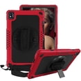thumbnail image 1 of FIEWESEY for TCL TABMAX 10.4 Inch Tablet Case,Heavy-Duty Shockproof Kids Friendly Hybrid Rugged Protective Case for Nokia T20/Nokia T21/TCL Tab Pro 5G 9198S/VASTKING KingPad M10 Tablet(Red/Black), 1 of 6