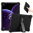 thumbnail image 1 of FIEWESEY Tablet Case for TCL TAB 10 Gen 4 Android Tablet 10.1" Kids Friendly Protective Cover Silicone Case Kids Friendly with Kicskstand for TCL TAB 10 Gen 4 Tablet - Black, 1 of 6