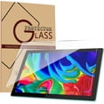 thumbnail image 1 of FIEWESEY Tempered Glass for Vortex Tab 10,T10M Pro Plus,ZTab, BTab 10,CMG101 10.1 inch tablet Tempered Glass Film Screen Protector High Definition Anti-scratch 9H HD Clear Bubble Free,1 PC, 1 of 6