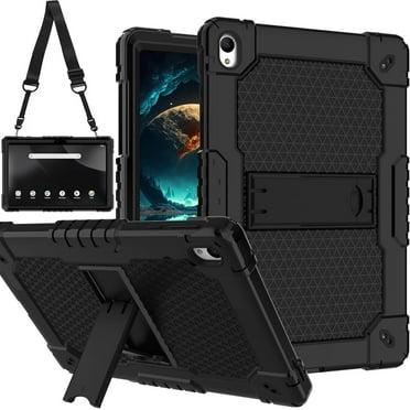 FIEWESEY for Walmart Onn 11 inch Tablet Pro 2024 Model Case/Onn 11 inch Tablet Pro Model 100146660 Hybird Case Kids Friendly with Stand for Walmart Onn 11" Tablet Pro 2024 Released (Black)