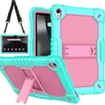 thumbnail image 1 of FIEWESEY for Walmart Onn 12.1 inch Tablet Pro 2024 Model Case/Onn 12.1 inch Tablet Pro Model 100146663 Hybird Case Kids Friendly with Stand for Onn 12.1" Tablet Pro 2024 Released (Green/Pink), 1 of 8