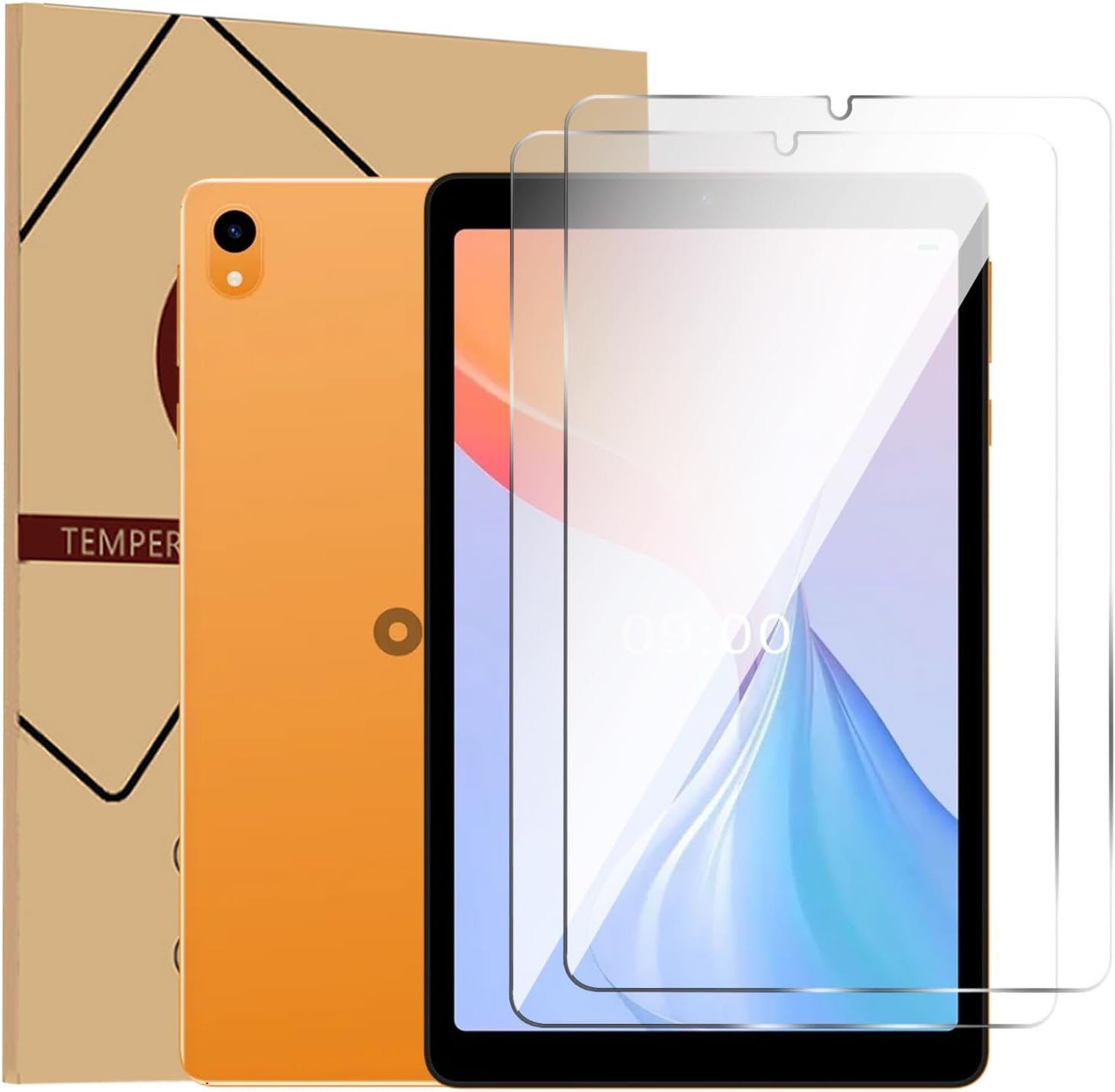 FIEWESEY for Walmart Onn 8 8" 20224Tempered Glass Film Screen Protector