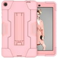 thumbnail image 1 of FIEWESEY for Walmart Onn 8 Pro 8 Inch Tablet Case, Heavy Duty Shockproof Dropproof Hybrid Rugged Armor with Kickstand Full Body Protective Case for Walmart Onn 8 Pro (Model ONA100003561) (Rose Gold), 1 of 7
