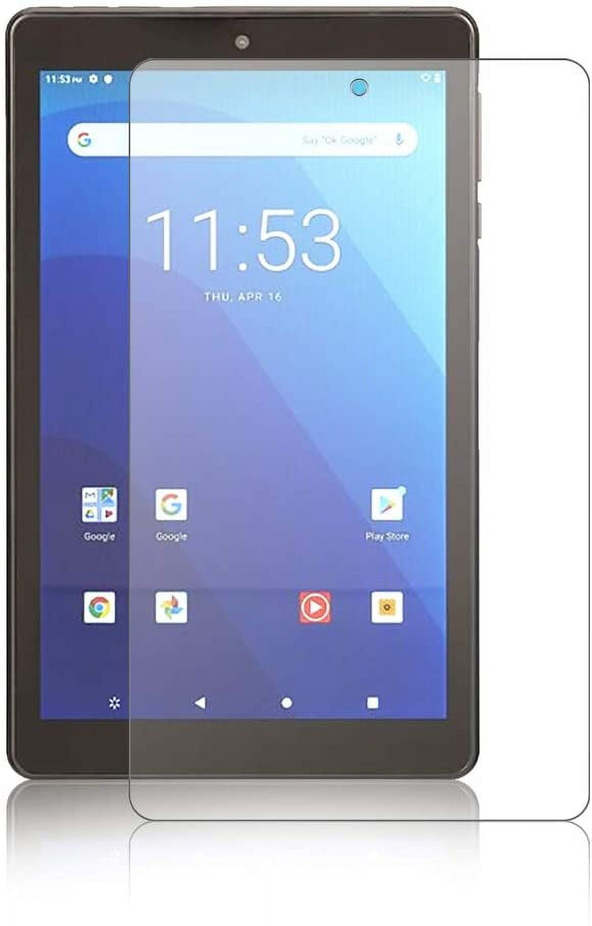 FIEWESEY for Walmart Onn 8 Pro Screen Protector, HD Clear Bubble Free