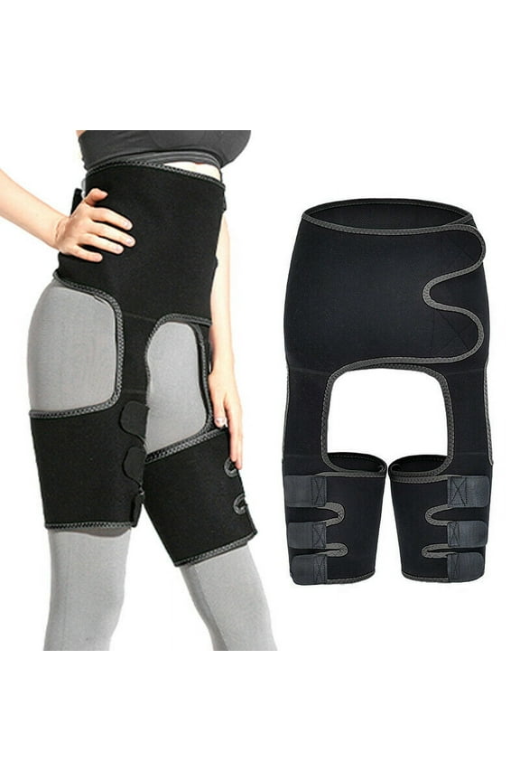 Women Hip Enhancer Invisible Lift Butt Lifter Shaper High Waist Trainer Thigh Trimmers for Lose Weight(M, Black)