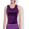 thumbnail image 1 of FIEWESEY Women Waist Trainer Corset Sauna Thermo Sweat Weight Loss Body Shaper Corset (Purple, L), 1 of 6