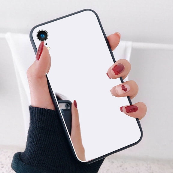 FIEWESEY for Apple iPhone XR Case,Makeup Mirror Case for Girls Women Luxury Fashion Ultra Thin Silicone Gel Mirror Case for Apple iPhone XR 6.1 Inch