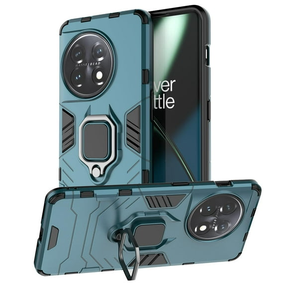 FIEWESEY for One Plus 11 5G Phone Case, Shoftproof Military Grade Drop Protective Case with Kickstand Rugged Phone Case for One Plus 11 5G (Blue)