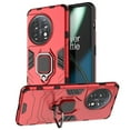thumbnail image 1 of FIEWESEY for One Plus 11 5G Phone Case, Shoftproof Military Grade Drop Protective Case with Kickstand Rugged Phone Case for One Plus 11 5G (Red), 1 of 6