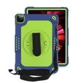 thumbnail image 1 of FIEWESEY for iPad 10.9 Inch Tablet Case, Hand Strap Rotatable Stand Kids Shockproof Cover for iPad Air (6th 5th and 4th Gen)/iPad Pro 11 2020/2018/2021/2022/2024 Tablet(Navy/Green), 1 of 7