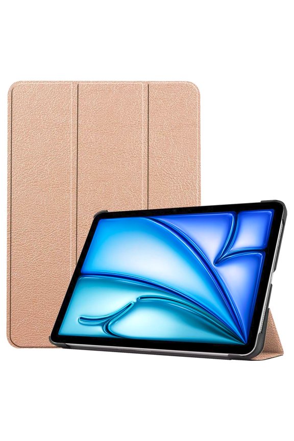 For iPad Air 11-inch M3 2025/ iPad Air 11" M2 2024, for iPad Air 5th Generation (2022) / for iPad Air 4th Generation (2020) 10.9", Auto Sleep/Wake Smart Cover Soft TPU Back Case - RoseGod