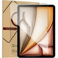 thumbnail image 1 of FIEWESEY for iPad Pro 13 Inch(M4)/ iPad Air 13 Inch(M2) 2024 Tempered Glass Film Screen Protector High Definition Anti-scratch 9H HD Clear Bubble Free (1 PC), 1 of 6