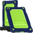 thumbnail image 1 of FIEWESEY for onn. 10.4" Tablet Pro 2023 Case Built in Kickstand Hybrid Protective Case  Shell & Shoulder Strap for onn. 10.4" Tablet Pro/Walmart onn. 10.4" Tablet Pro 2023 Model 10011060,2*Navy+Green, 1 of 8