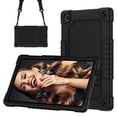 thumbnail image 1 of FIEWESEY for onn. 11" Tablet Pro 2023 Case Built in Kickstand Hybrid Protective Case  Shell & Shoulder Strap for onn. 11" Tablet Pro/Walmart onn. 11" Tablet Pro 2023 Model 100110027 - Black, 1 of 8