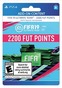 FIFA 19 2200 FUT POINTS, EA, Playstation, [Digital Download]