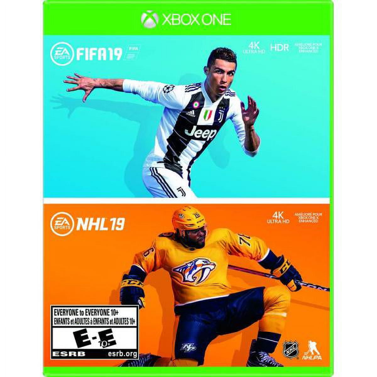 FIFA 19 & NHL 19 Bundle [Xbox One] - Walmart.com