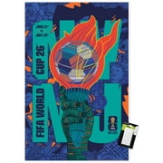 FIFA 2026 World Cup - New York, New Jersey Wall Poster, 22.375" x 34"