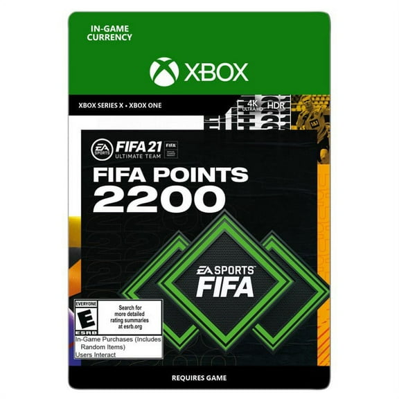 FIFA 21 Ulitmate Team™ 2,200 Points - Xbox One [Digital]