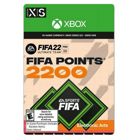 FIFA 22 FIFA Points 2200 - Xbox One, Xbox Series X|S [Digital]