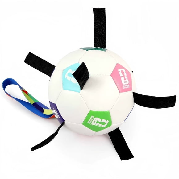FIFA World Cup 2026 Pet Powergrip Soccer Ball Toy with Tethers for Dogs