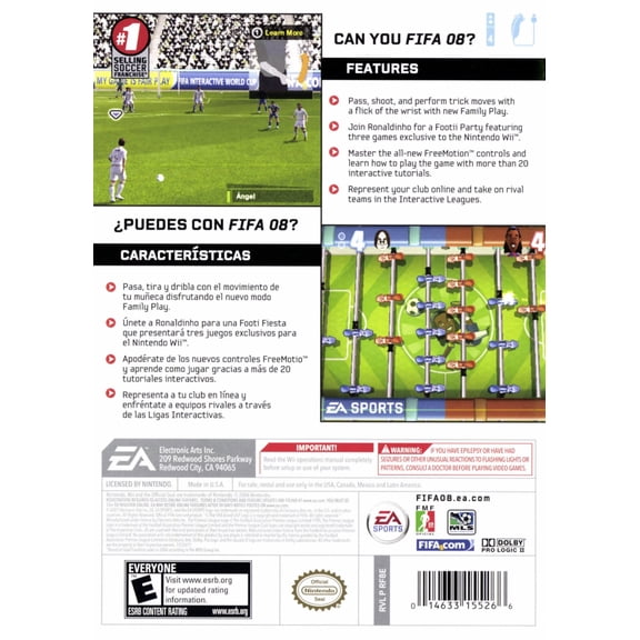 Pre-Owned FIFA Soccer 2008 (Wii)