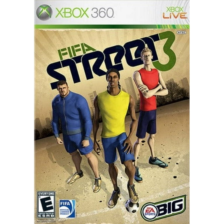 Fifa Street 3 - #Xbox 360# - Brasil, comigo no time a gente é