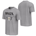 thumbnail image 1 of FIFA World Cup 2026 Men's Gray Brazil Soccer Ball Tee, 1 of 3