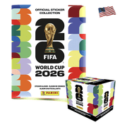 FIFA  World Cup 2026 PANINI  Collection - Soft Cover Album and 1 Box with 50 Sticker Packets