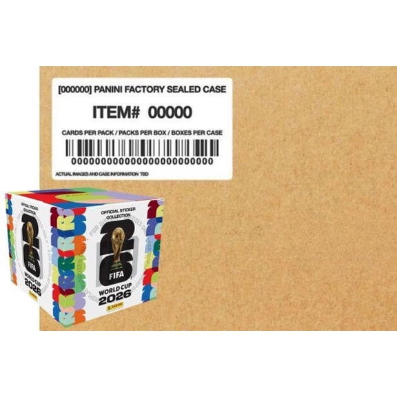 FIFA World Cup 2026 PANINI Collection - Sticker Box With 50 Packets