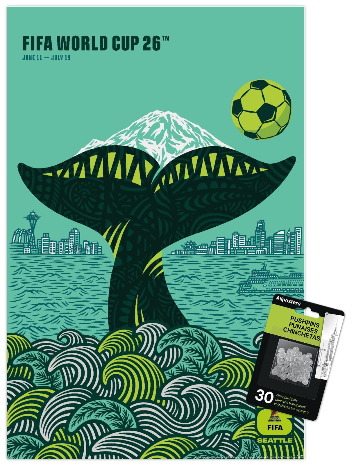 FIFA World Cup 2026 - Seattle Wall Poster, 14.725
