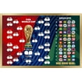 thumbnail image 1 of FIFA World Cup 2026 - Tournament Bracket Wall Poster, 14.725" x 22.375" Framed, 1 of 4