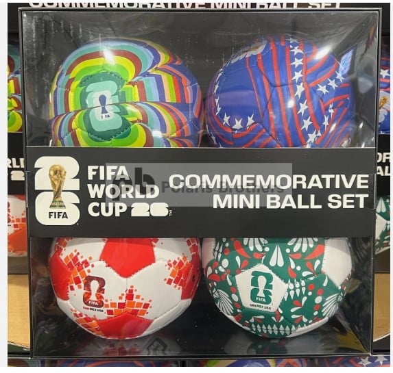 FIFA World Cup 26™ Commemorative Mini Ball Set (4-ball pack)
