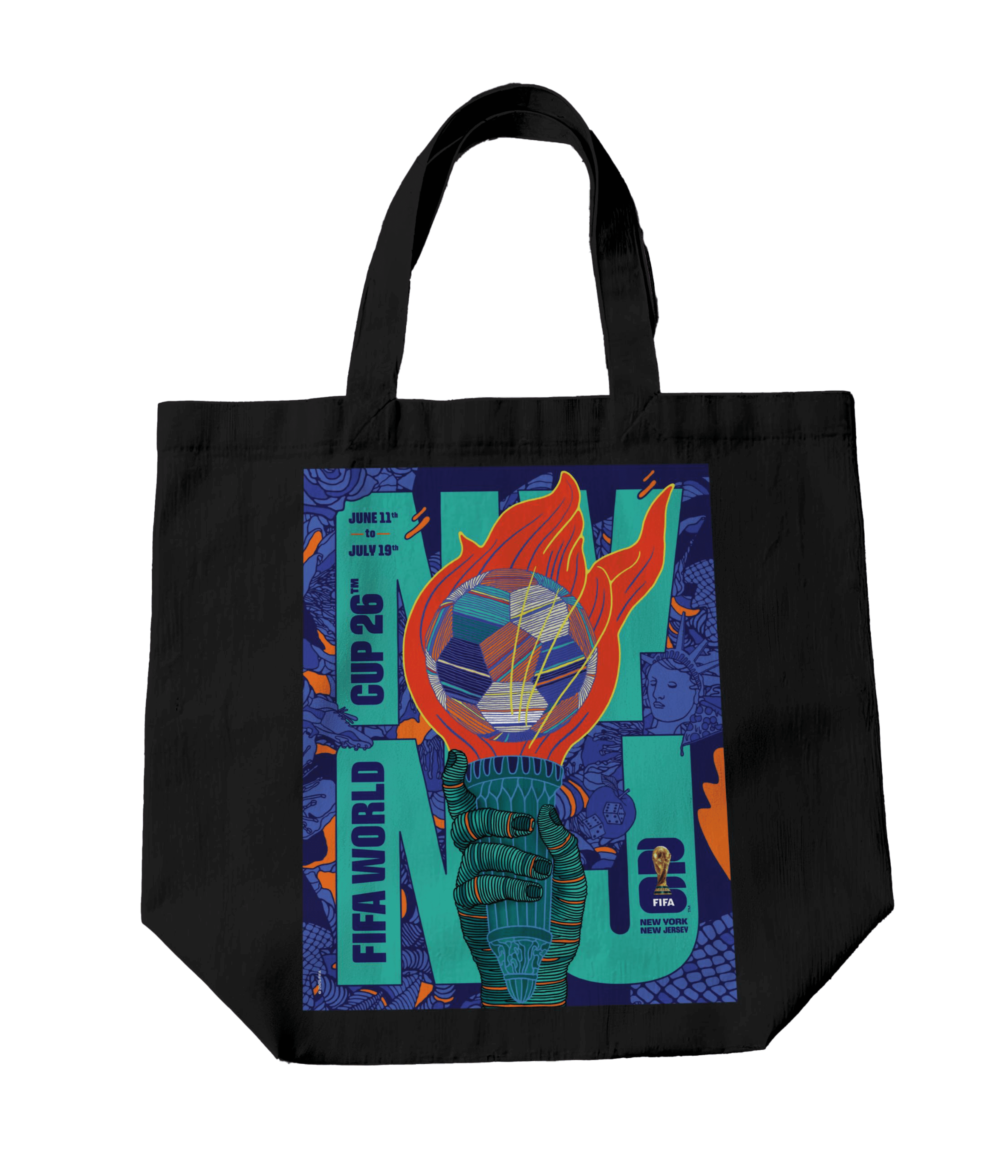 FIFA World Cup 2026 FINAL トートバッグ FIFA Totes, Tote Bag, FIFA World Cup 2026, Host City Art - Walmart.com
